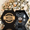Whiskey Decanter Personalized Groomsmen Whiskey glasses and Decanter Gift Set - WETZEL Name