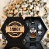Whiskey Decanter Personalized Groomsmen Whiskey glasses and Decanter Gift Set - SNOOK Name
