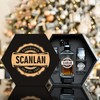 Whiskey Decanter Personalized Groomsmen Whiskey glasses and Decanter Gift Set - SCANLAN Name