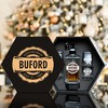 Whiskey Decanter Personalized Groomsmen Whiskey glasses and Decanter Gift Set - BUFORD Name