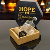 Personalized Groomsmen Whiskey Glasses and Decanter Gift Set - HOPE Name