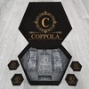 Personalized Whiskey Decanter Set with Wood Box Elegance Gifts For Groomsmen, Boyfriend, Dad - COPPOLA Name