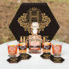 HAASE - WHISKEY SET (Wooden box + Decanter + 4 Glasses + 4 Coasters)