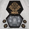 MINER Name - Personalized Whiskey Decanter and Glasses Gift Set for Groomsman, Boyfriend, Dad
