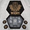 WOODY Name - Personalized Whiskey Decanter and Glasses Gift Set for Groomsman, Boyfriend, Dad