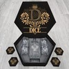 DICE Name - Personalized Whiskey Decanter and Glasses Gift Set for Groomsman, Boyfriend, Dad