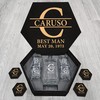 CARUSO Name - Personalized Whiskey Glasses And Decanter Set - Best Man Gift, Groomsman Gift, Wedding Gift, Boy Friend Gift Idea