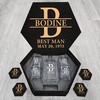 BODINE Name - Personalized Whiskey Glasses And Decanter Set - Best Man Gift, Groomsman Gift, Wedding Gift, Boy Friend Gift Idea