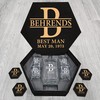BEHRENDS Name - Personalized Whiskey Glasses And Decanter Set - Best Man Gift, Groomsman Gift, Wedding Gift, Boy Friend Gift Idea