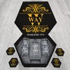 Custom Established Whiskey Glasses And Decanter Set with Wood Box Birthday Gifts For Men, Dad, Boyfriend - WAY Name
