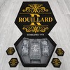 Custom Established Whiskey Glasses And Decanter Set with Wood Box Birthday Gifts For Men, Dad, Boyfriend - ROUILLARD Name