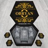 Custom Established Whiskey Glasses And Decanter Set with Wood Box Birthday Gifts For Men, Dad, Boyfriend - OBRYAN Name