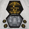 Custom Established Whiskey Glasses And Decanter Set with Wood Box Birthday Gifts For Men, Dad, Boyfriend - LUTES Name