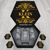 Custom Established Whiskey Glasses And Decanter Set with Wood Box Birthday Gifts For Men, Dad, Boyfriend - KLEIN Name