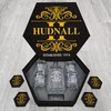 Custom Established Whiskey Glasses And Decanter Set with Wood Box Birthday Gifts For Men, Dad, Boyfriend - HUDNALL Name