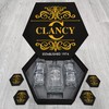 Custom Established Whiskey Glasses And Decanter Set with Wood Box Birthday Gifts For Men, Dad, Boyfriend - CLANCY Name
