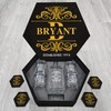 Custom Established Whiskey Glasses And Decanter Set with Wood Box Birthday Gifts For Men, Dad, Boyfriend - BRYANT Name