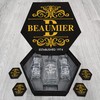 Custom Established Whiskey Glasses And Decanter Set with Wood Box Birthday Gifts For Men, Dad, Boyfriend - BEAUMIER Name