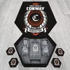 Aged to Perfection Personalized Whiskey Glass And Decanter Gift Set - CONWAY Name