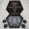 Personalized Groomsman Gift Boxes Custom Whiskey Glasses And Decanter - DONOHUE Name
