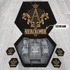 ABERCROMBIE Name - Personalized Whiskey Decanter Set And Glasses with Wooden Gift Box
