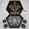 AZEVEDO Name - Personalized Whiskey Decanter Set And Glasses with Wooden Gift Box