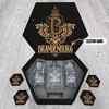 BRANDENBURG Name - Personalized Whiskey Decanter Set And Glasses with Wooden Gift Box