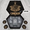 CAMERON Name - Personalized Whiskey Decanter Set And Glasses with Wooden Gift Box