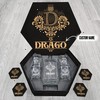DRAGO Name - Personalized Whiskey Decanter Set And Glasses with Wooden Gift Box