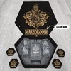 SCARBOROUGH Name - Personalized Whiskey Decanter Set And Glasses with Wooden Gift Box