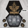 BARBARA Name - Personalized Whiskey Decanter Set And Glasses with Wooden Gift Box - W1